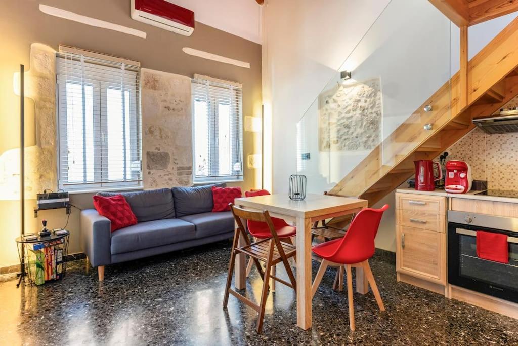 Arcade Central Retro Apartment Rethymno  ภายนอก รูปภาพ