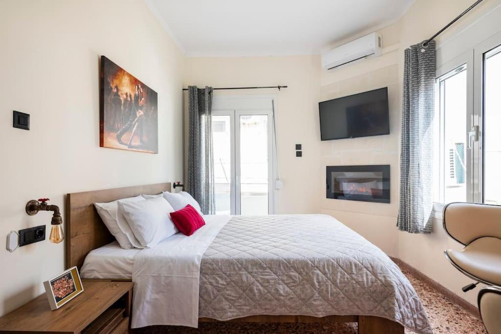 Arcade Central Retro Apartment Rethymno  ภายนอก รูปภาพ