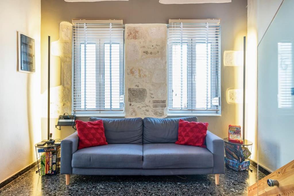 Arcade Central Retro Apartment Rethymno  ภายนอก รูปภาพ
